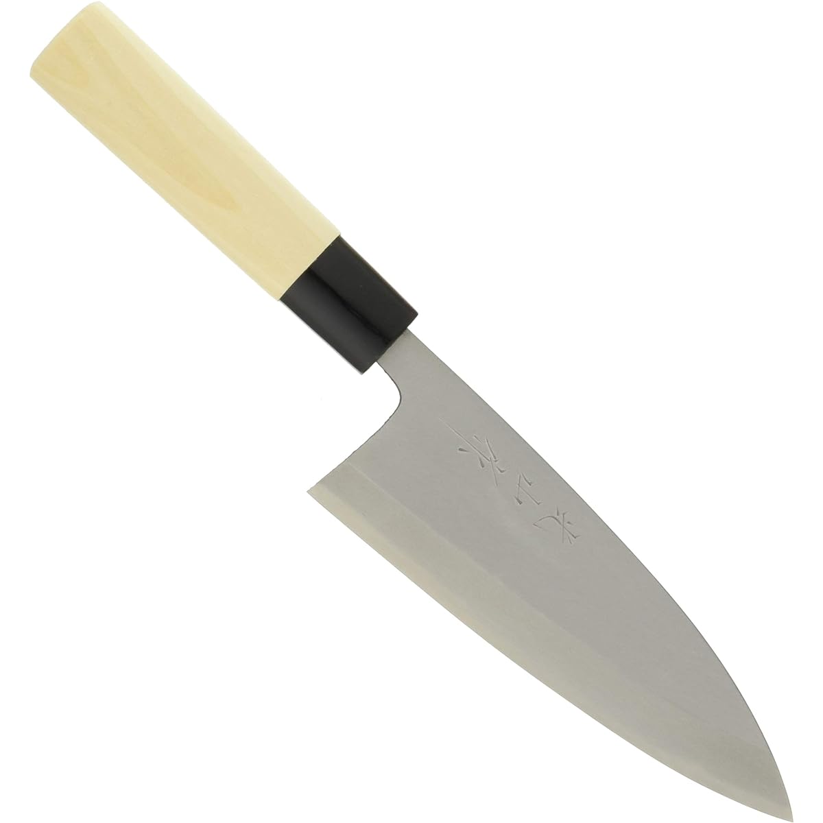 Made by Mitsuyama Yasugi Steel Kasumiken Deba Knife HT-6721