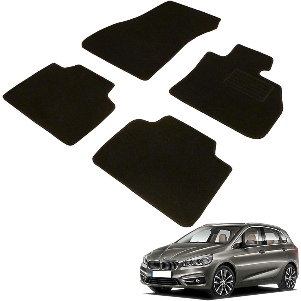 Fenice Car Mat Floor Mat Domestic Production (BMW 2 Series Active Tourer F45) Right Handle Black Non-Slip Shape Resistant to Slip Car Mat (Car Parts Specialty Store)