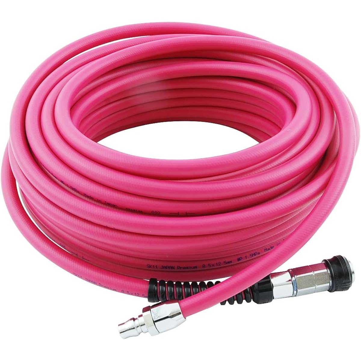 SK11 Japan Premium Air Hose Large Flow Type Inner Diameter 8.5 x Outer Diameter 12.5mm 20m SAHP-820 Made in Japan