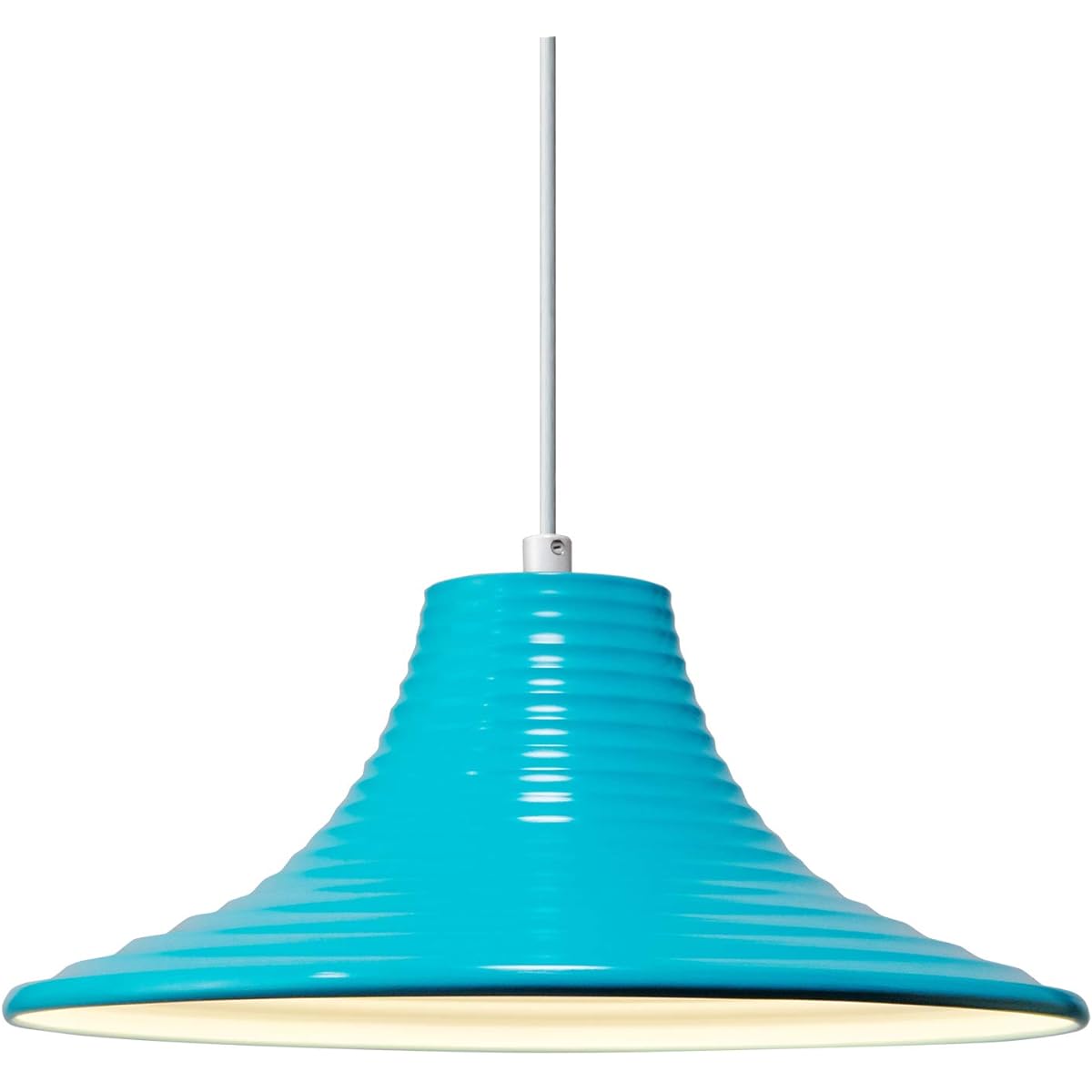 Takizumi Steel Sade Pendant Light with 1 LED Bulb (Blue) GL1160PBL