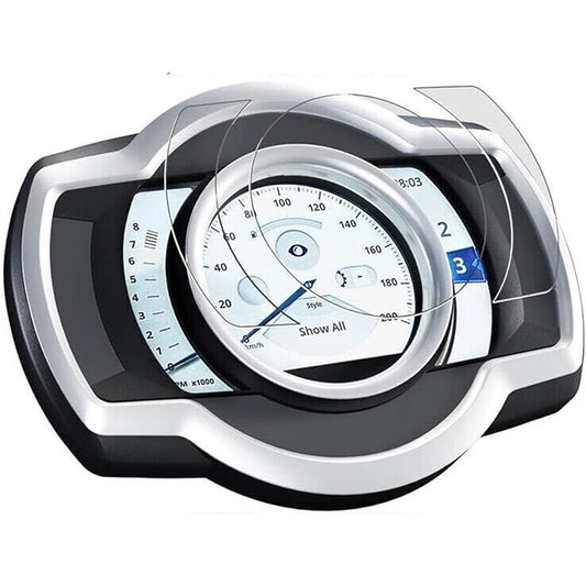 DEMUR Triumph Scrambler 1200xc 1200xe 1200 XC/XE 2019-2023 Motorcycle Accessories Cluster Scratch Protection Film Screen Protector Dashboard Screen Protector (Size : 5 PCS)