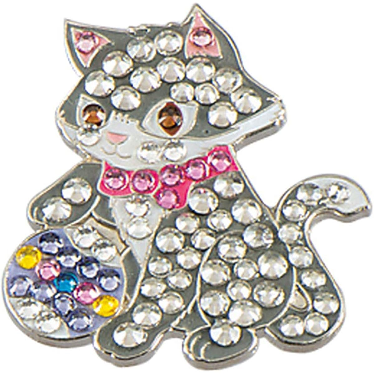 DAIYA GOLF golf marker bonjoc ball marker Swarovski crystal handmade product with magnetic clip in special case