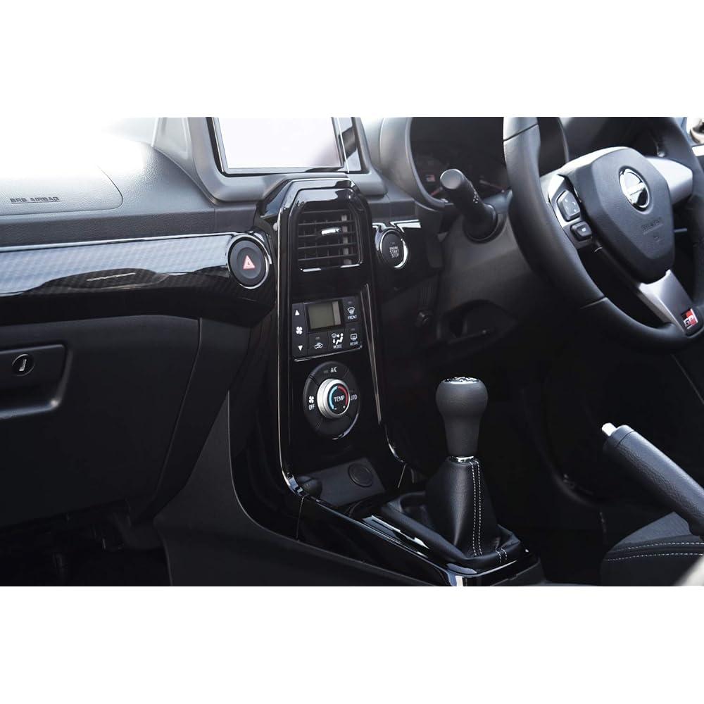 SecondStage Toyota Copen GR SPORT Air Conditioner Panel Piano Black T462BLK
