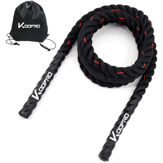 Gym Rope Jump Rope for Training, Athlete Fighter Specifications, Heavy Jump Rope, Adults, Weighted Rope, 2.8m 3m, Muscle Training, Diet, Exercise, Heavy Rope, Indoors, Outdoors, Popular, Unisex, Includes Storage Pouch, Sports Equipment