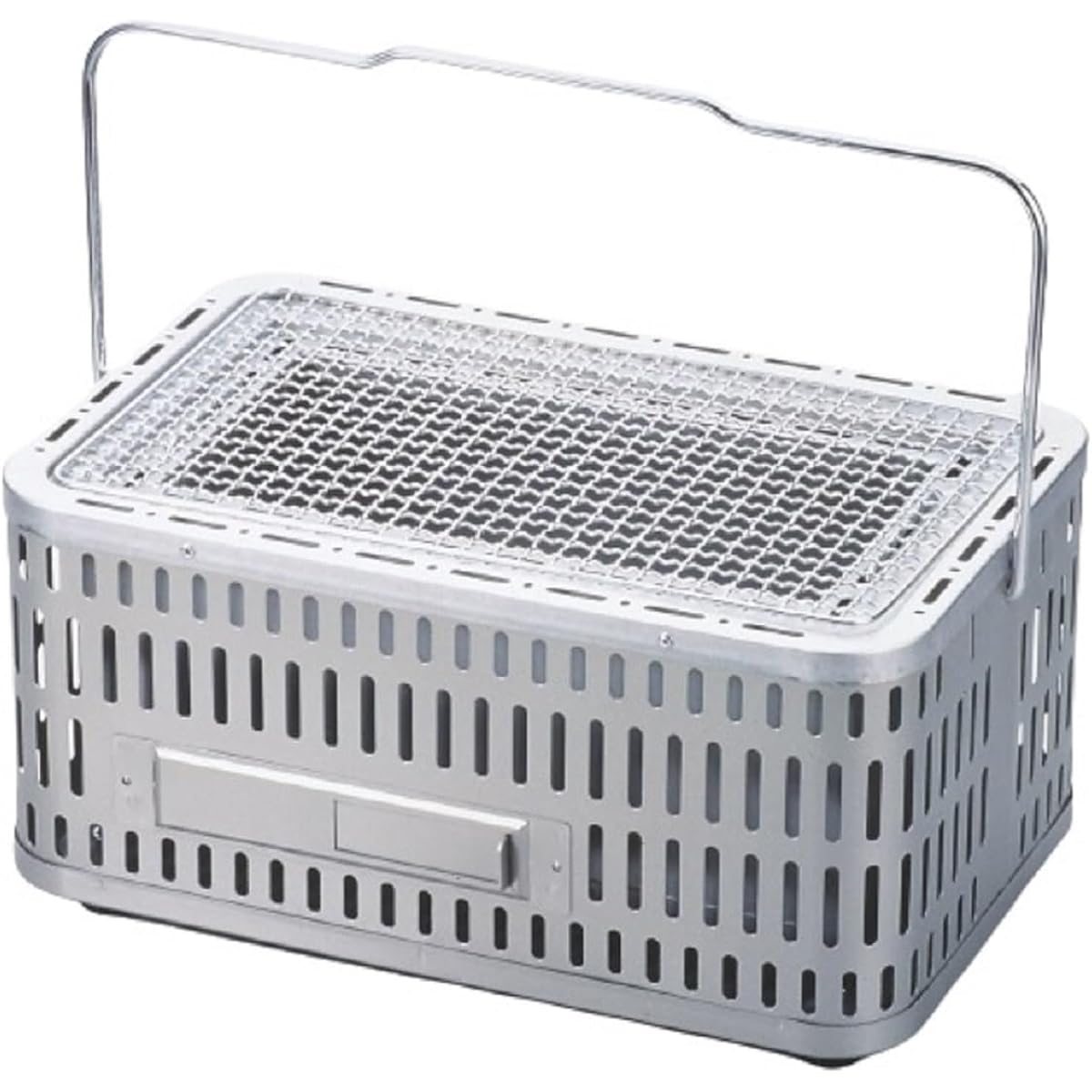 GREEN LIFE Made in Japan Barbecue BBQ The main body does not get hot, Adjustable mesh height, Square tabletop Cicilline SC-392