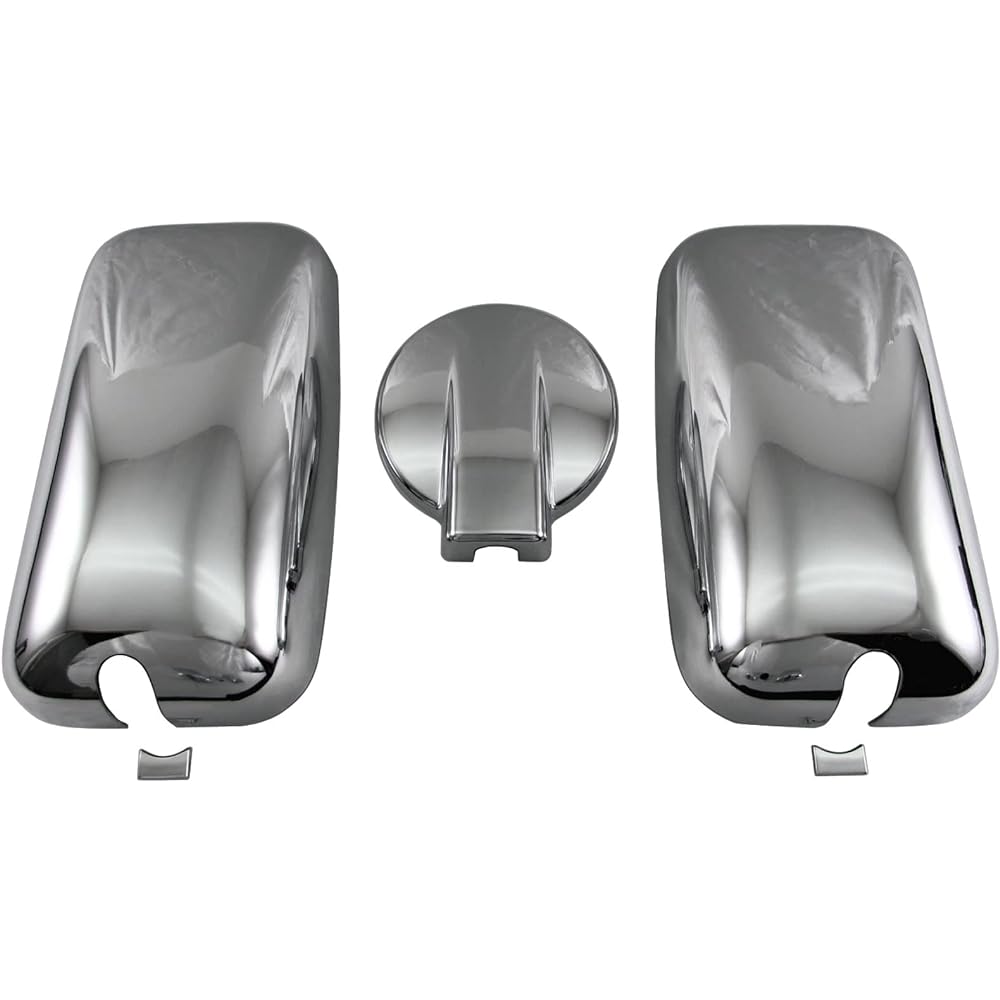 BRIGHTZ Isuzu 07 Elf Plated Door Mirror Cover Under Mirror Cover Set 140Φ [TK-MIR-SET-007] Isuzu Isuzu 07 51189