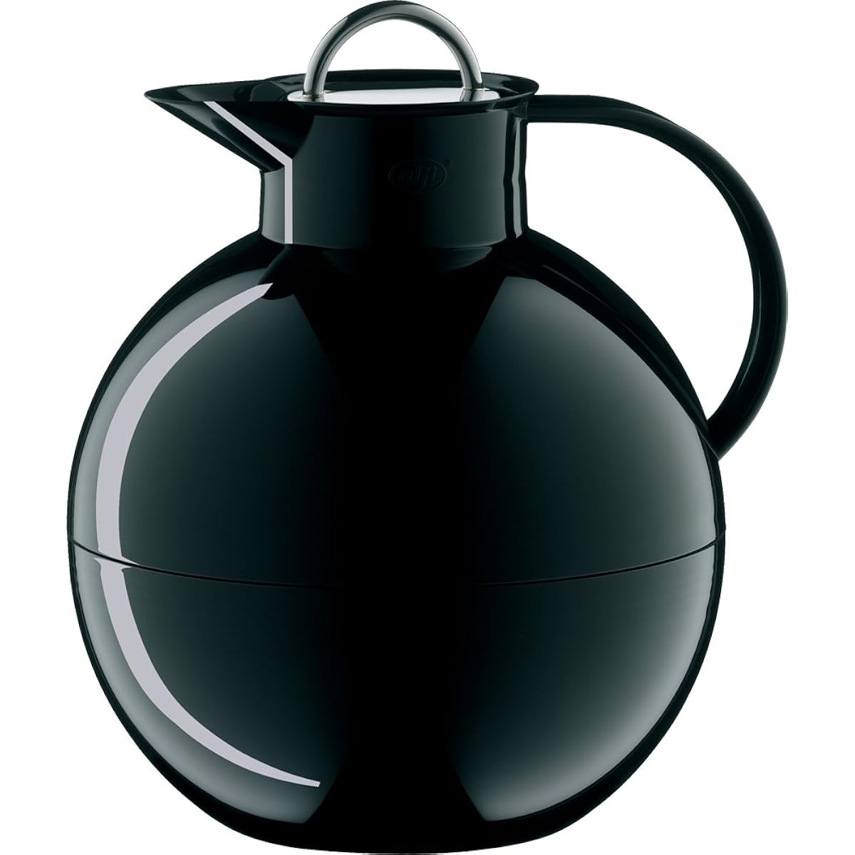 [Genuine Product] alfi Stainless Steel Tabletop Pot Kugel 1.0L Black AFTA-1001S BK