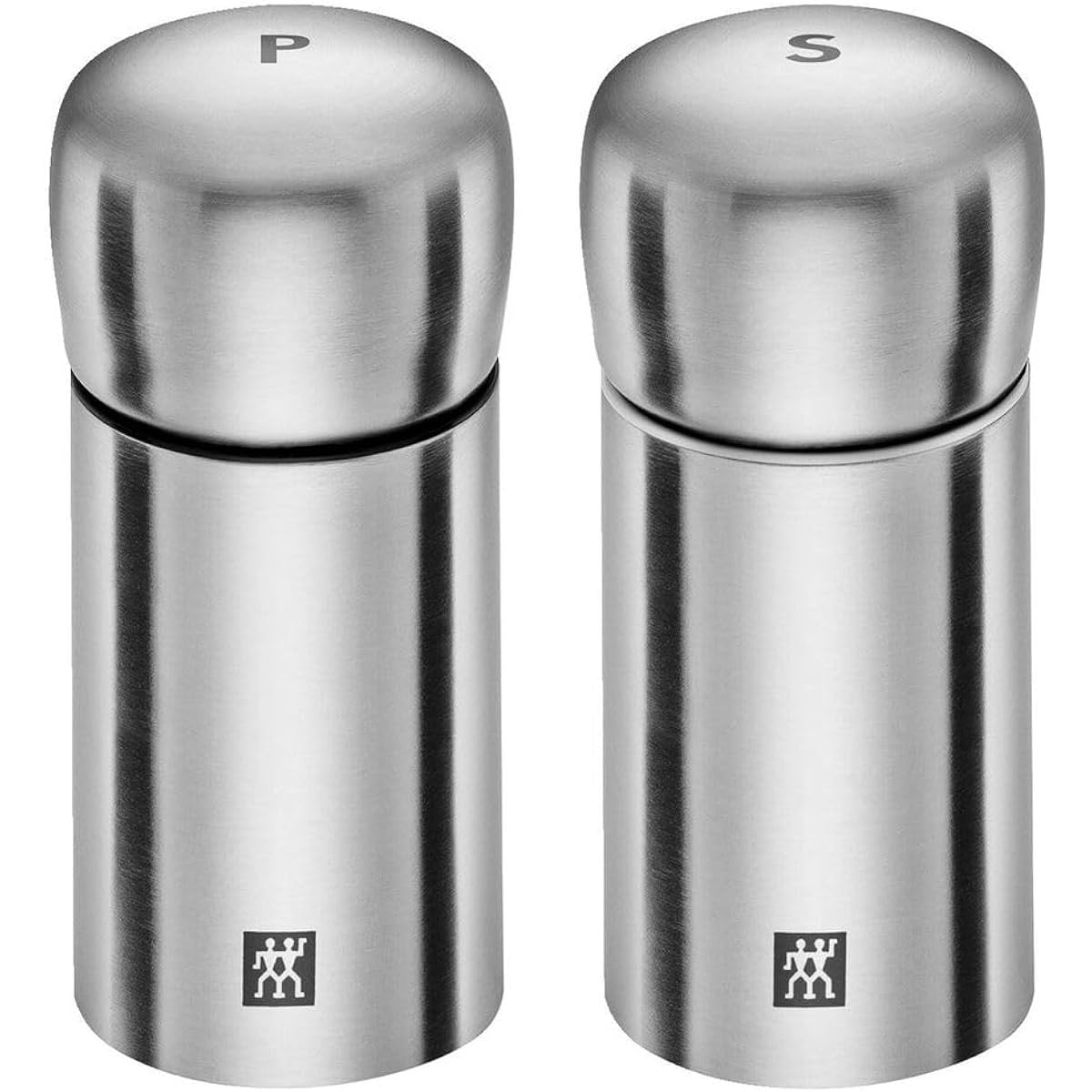 ZWILLING "Spice Salt/Pepper Mill" Salt Pepper Grinder [Authorized Japanese Product] Zwilling Spice Salt/Pepper Mill 39500-025 Manual Stainless Steel Silver