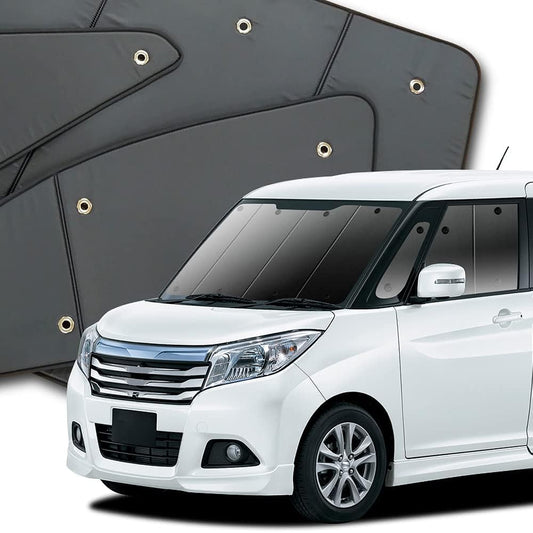 Solio MA26S MA36S MA46S Delica D:2 MB36S MB46S Curtain Sunshade Sleeping in Car Goods Privacy Sunshade for Front ``01s-g009-fu''