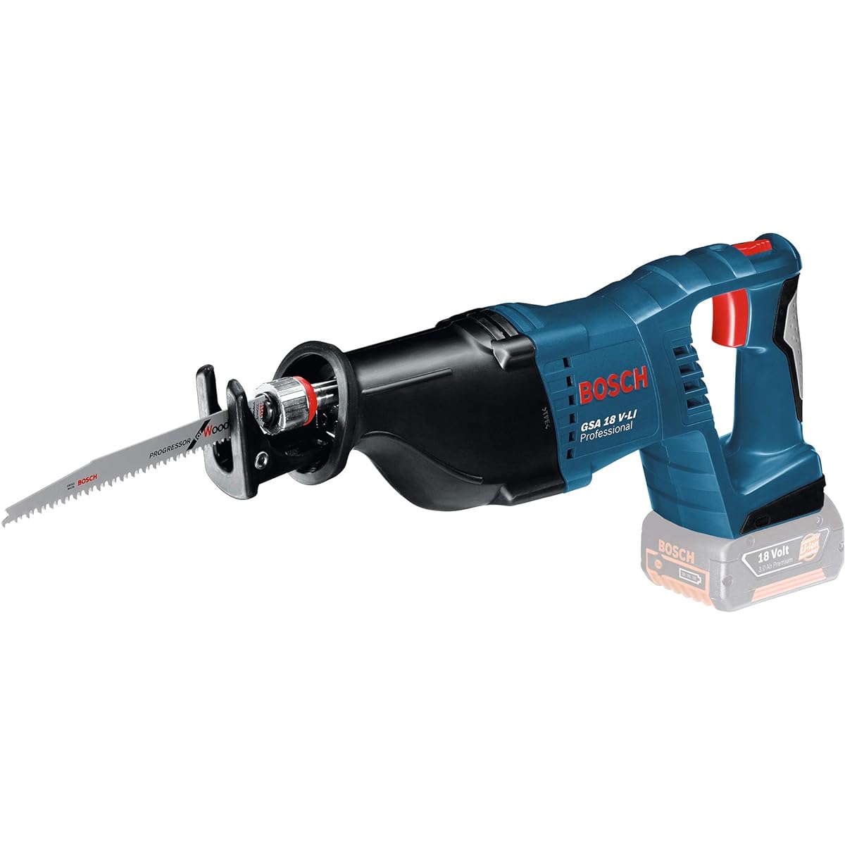 Bosch Professional 18V Battery Saver Saw (Body Only) GSA18V-LIH
