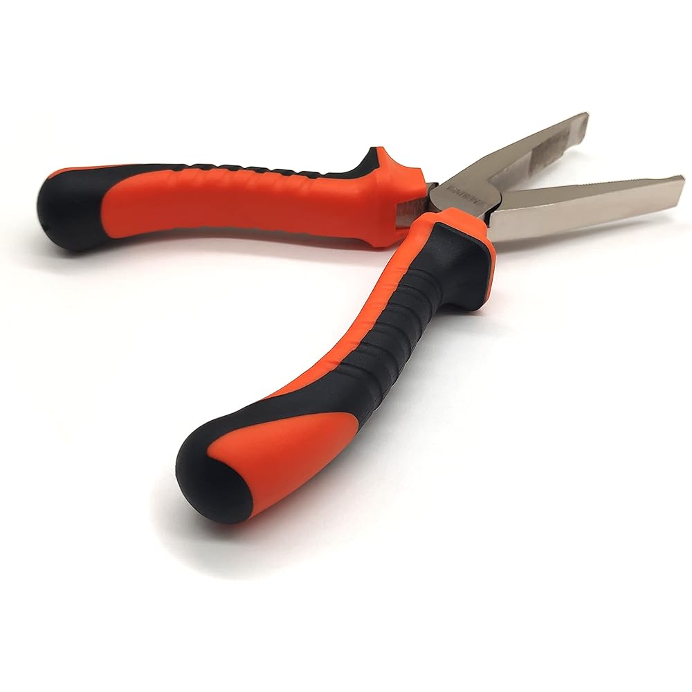 VANTRONIK Hughes Puller Relepurer Flat Blade Square Automobile JCASE Box Car Hughes or Relay Insulated Handle Length 6.5 inches