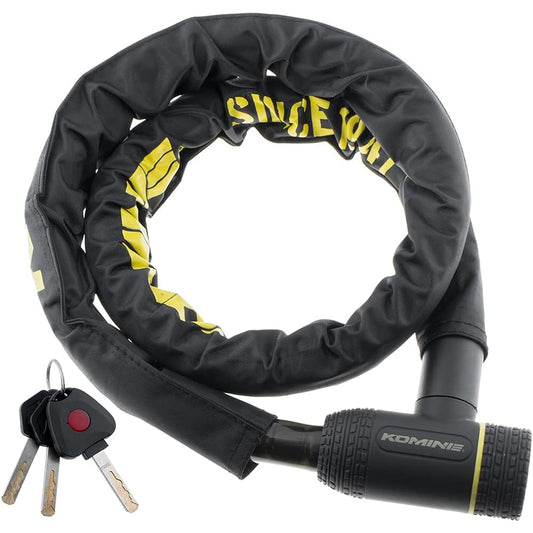 Komine Motorcycle LK-125 Armor Joint Lock Yellow Free