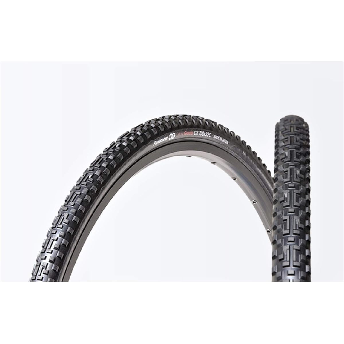 Panaracer Clincher Tire [700×32C] CGCX F732BAX-CG Black (for Cyclocross Bike/Cyclocross)