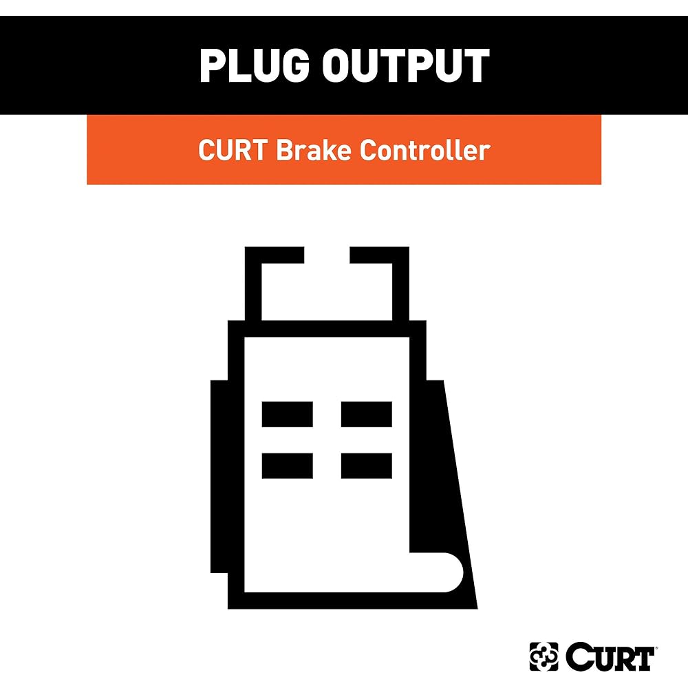 CURT 51332 Quick Plug Electric Trailer Brake Controller Wiring Harness Dodge Lam 1500, 2500, 3500, Dakota, Durango, Chrysler Aspen