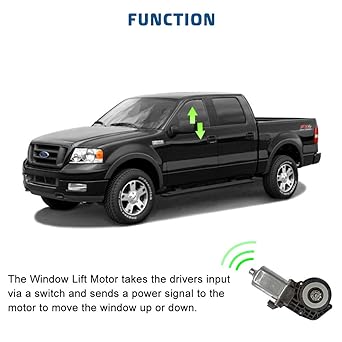 Power Windowlift Motor Right Exchange 1997-2002 Ford Expedition, 1997-2004 Ford F-150, 1997-1999 Ford F-250, 1998-2002 Lincoln Navigator exchange 5233 394aa, 742-273
