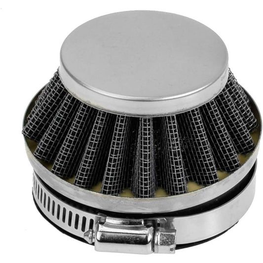 Silver 58mm~60mm Performance Air Filter Dellorto Style SHA Carburetor Tomos A35 Minarelli Puch Parts