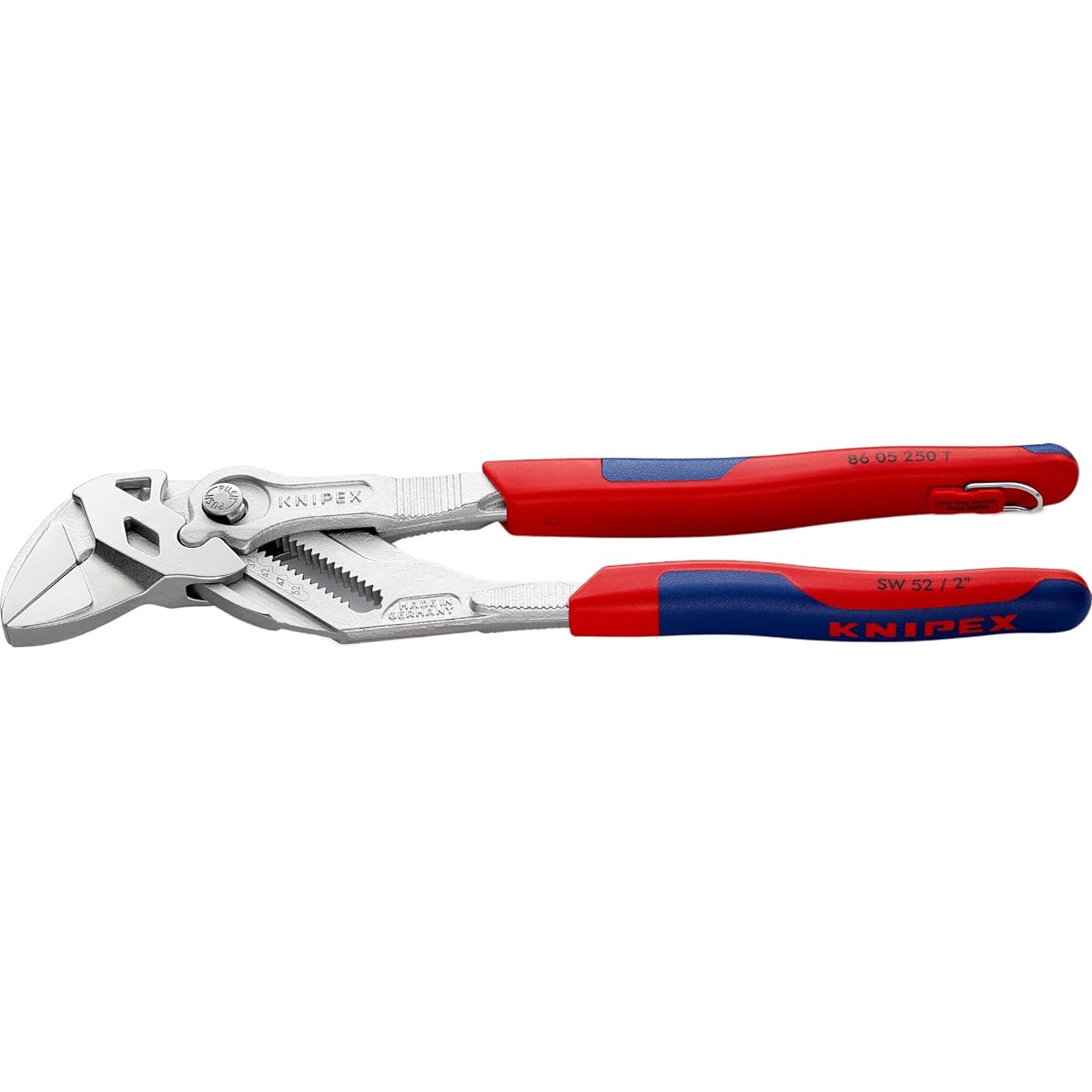 KNIPEX 8605-250TBK Plier Wrench Fall Prevention (BK)