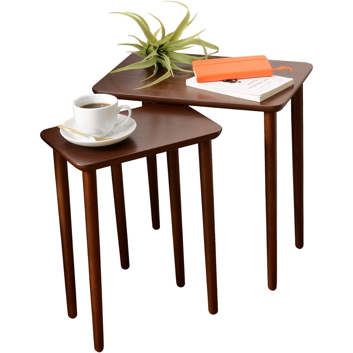 Hagiwara HAGIHARA Nesting Table (Dark Brown) VT-7970WN 2090908400