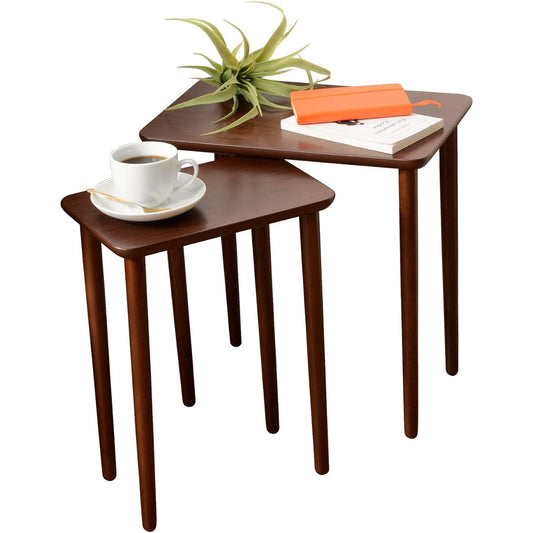 Hagiwara HAGIHARA Nesting Table (Dark Brown) VT-7970WN 2090908400