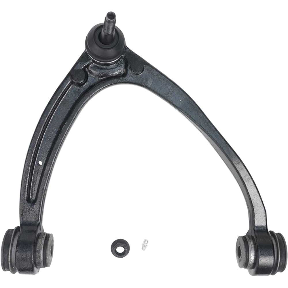 Control arm and ball joint assembly on the front upper driver and the passenger seat side