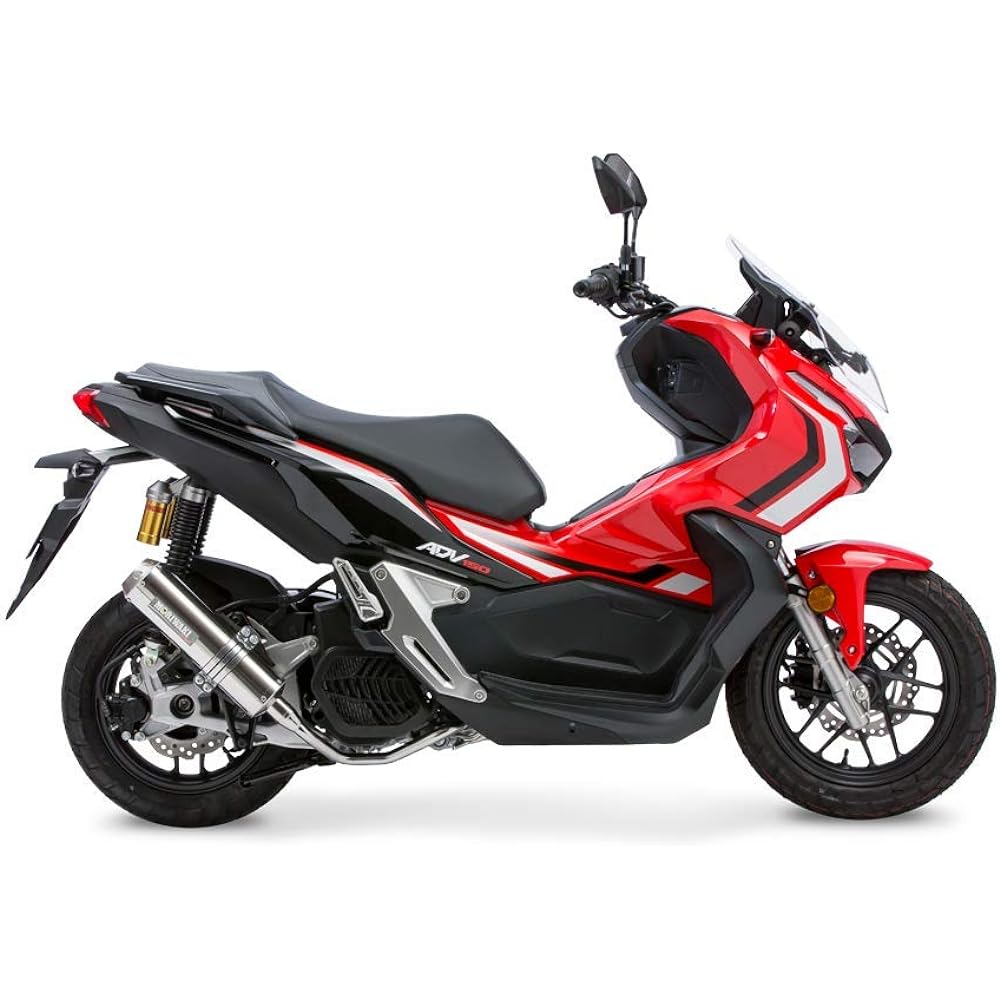 MORIWAKI Full Exhaust Muffler ZERO SUS (Stainless Steel) 20-ADV150 01810-A41S6-00