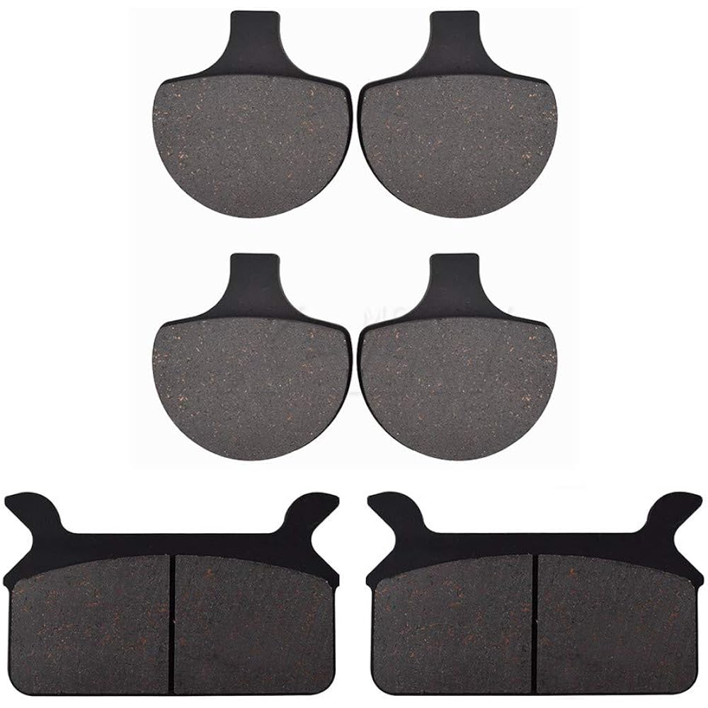 Harley-Davidson Touring FLHR FLHRCI (Road King, Road King, Road King Classic) 1994 1995 1996 1997 1998 1999 Motorcycle Front Rear Brake Pad Organic Disc