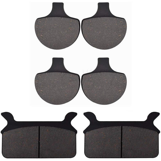 Harley-Davidson Touring FLHR FLHRCI (Road King, Road King, Road King Classic) 1994 1995 1996 1997 1998 1999 Motorcycle Front Rear Brake Pad Organic Disc