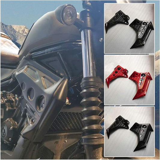 Motorcycle Radiator Cooler Side Panel Front Fairing Cover Protector Body Frame Kit Suitable for H.onda Rebel CMX 500 300 250 CMX300 CMX500 CMX250 2017 2018 2019 2020 2021 2022 2023 (Carbon Appearance)
