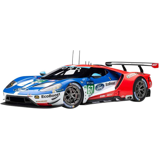 AUTOart 1/18 Ford GT 2017 #67 Le Mans 24 Hours LMGTE Pro Class 2nd Place Completed Product 81710