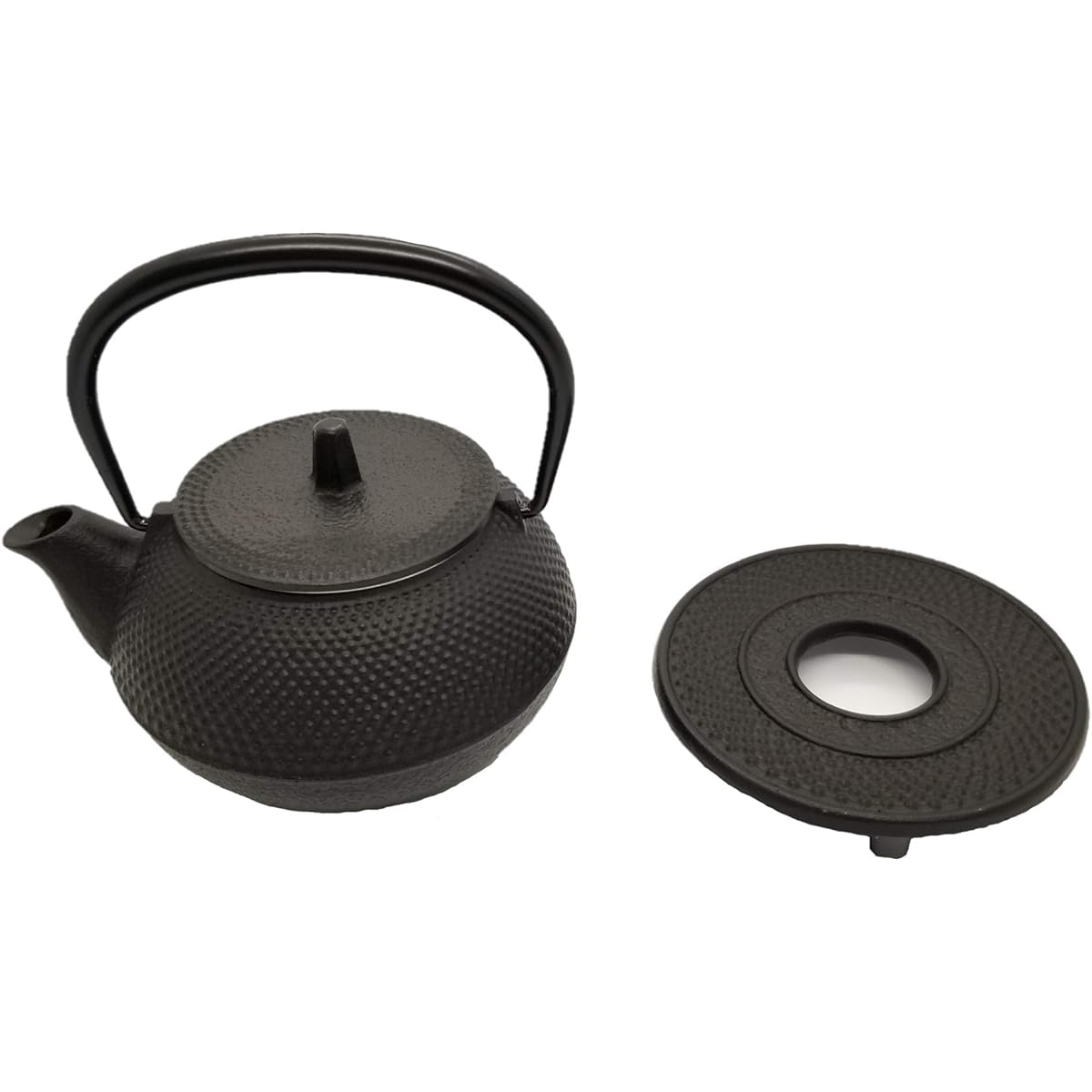 Iwachu Iron Kettle Teapot 3 Type New Arale Set Black Baked 0.32L No Enamel Direct Fireable Nanbu Tekki 16105