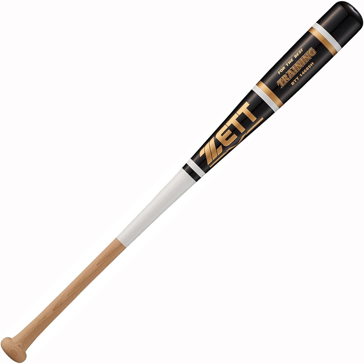 ZETT Baseball Wooden Bat (For Training) BTT14685H Natural/Black 85cm