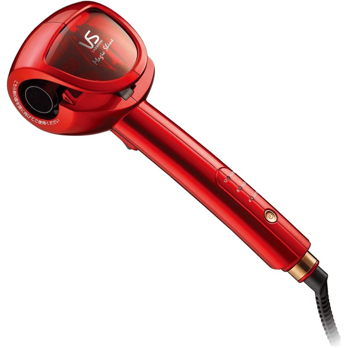 Vidal Sassoon Hair Iron Auto Curl Iron 3 Levels Adjustable Finish Red VSA-1110/RJ