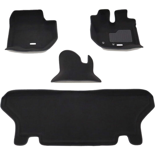 Clazzio Floor Mat 3D Type Set for 1 Car Hiace/Regius Ace 200 Series Standard Body S-GL Standard Type Black ET-1096 [5CETB1096K]