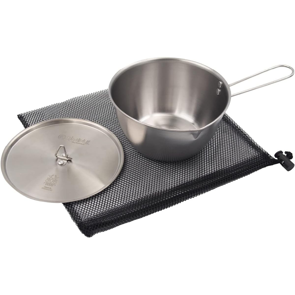 [Made in Tsubamesanjo] Village Blacksmith Stainless Steel Metal Shera Bowl MK-7762 Compatible with open fire and IH, Capacity 850ml