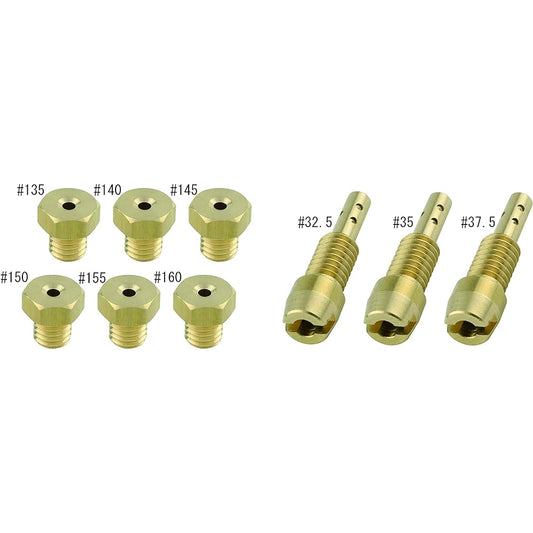 POSH Motorcycle Supplies Main Jet/Pilot Jet Set Oversized Main Jet/Pilot Jet Set Main (7X8) Pilot (28X5-B) 792004-10