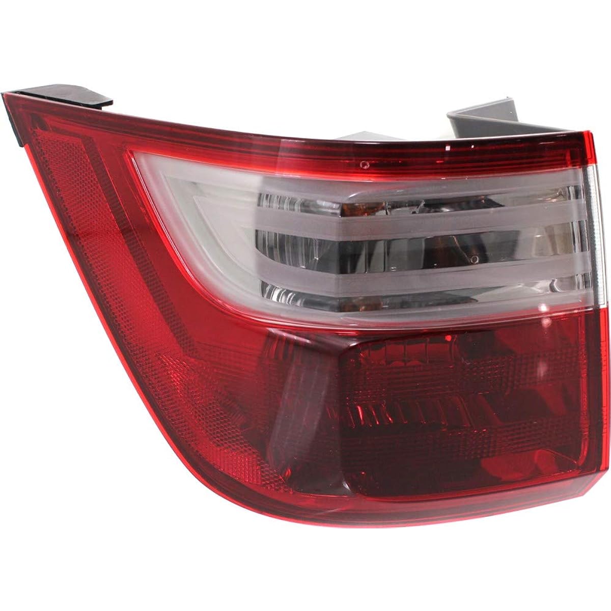 EVAN FISCHER side of the driver's side outer tail light assembly 2011-2013 Honda Odyssey Body Mount with Light bulb