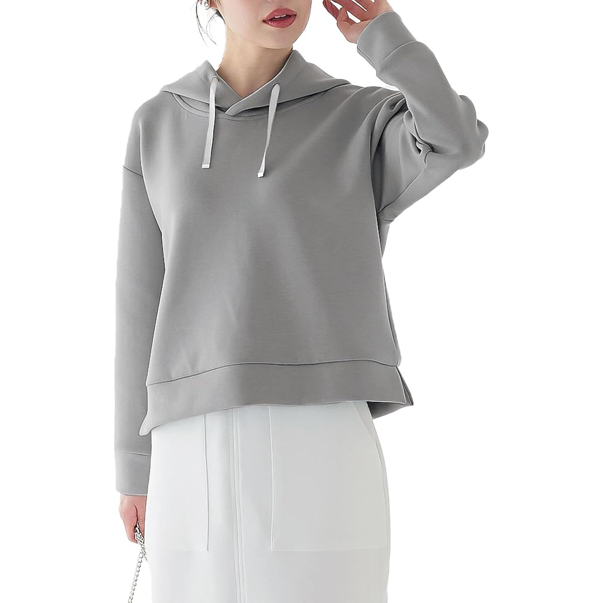 [Kobe Lettuce] Women's Hoodie, Cardboard, Hood, Easy, Exercise Wear, Tops, Sweatshirt, Loose [C4831]