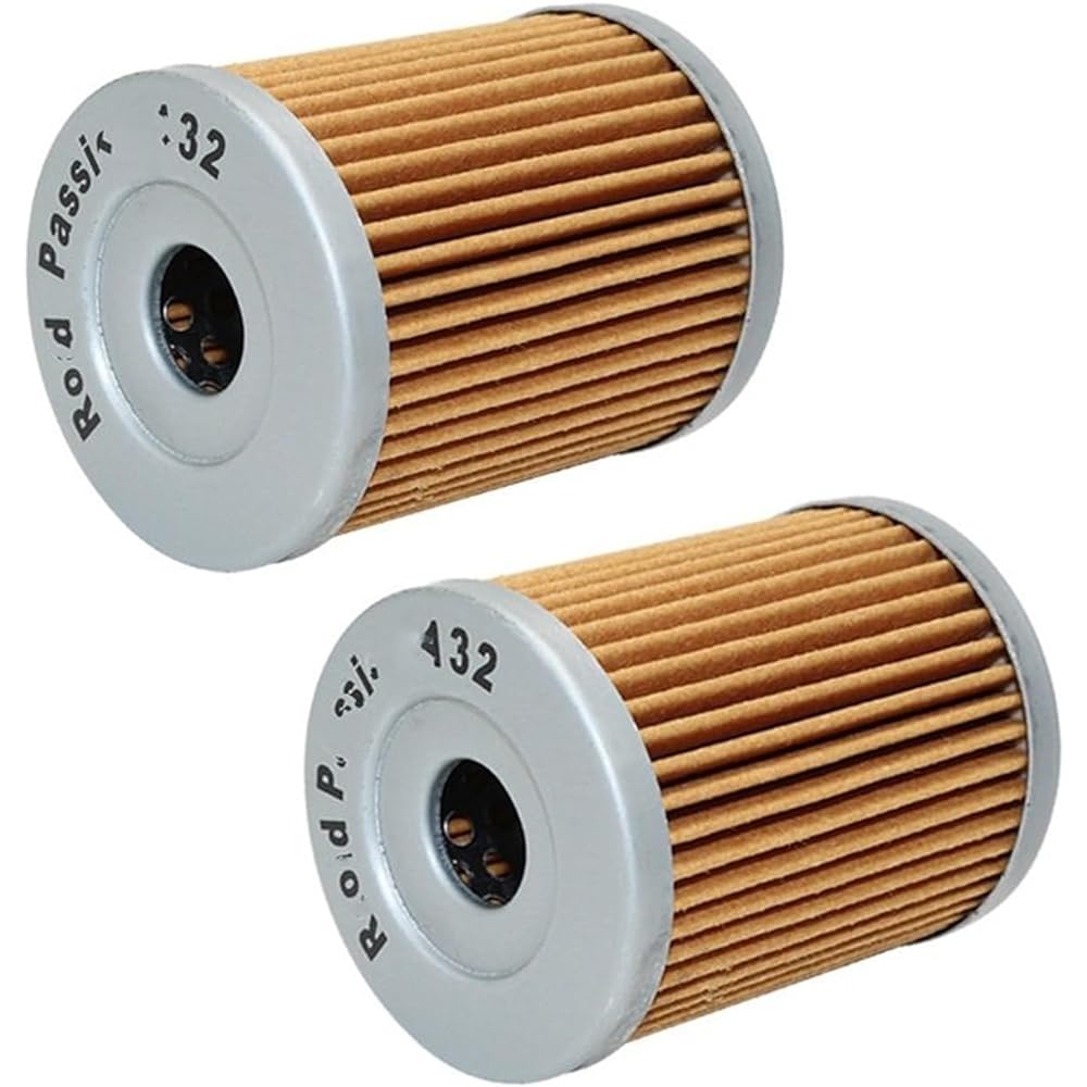 Motorcycle Fuel Filter Motorcycle Oil Filter For Suzuki LT160 LTZ250 RV125VAN DRZ125 RV200 DRZ125l DR200SE AN400 LTF160 LTF300KING (Color : 2 pcs)