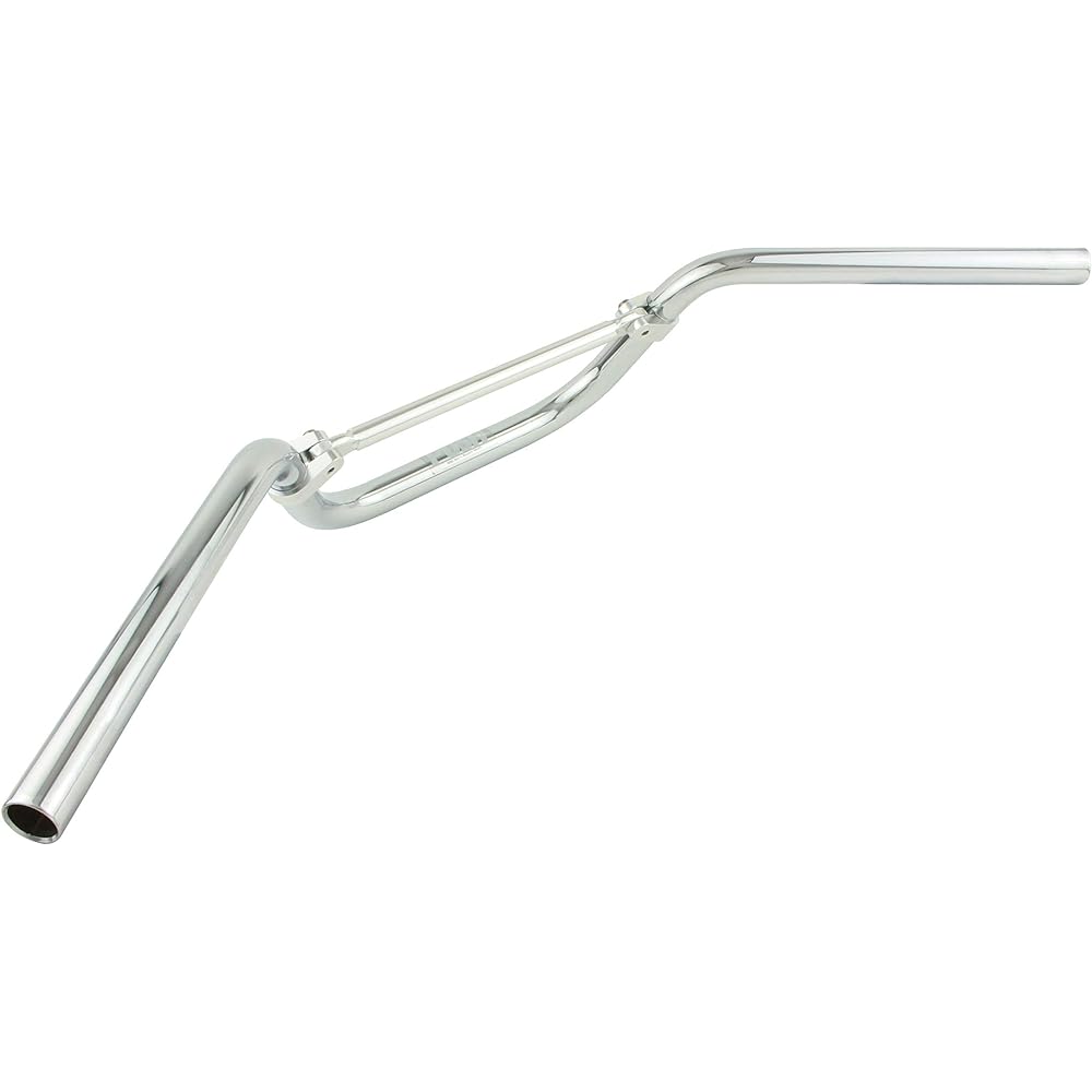 POSH Motorcycle Supplies High Up Bar Black Chrome/Steel 028067-06 Handlebar