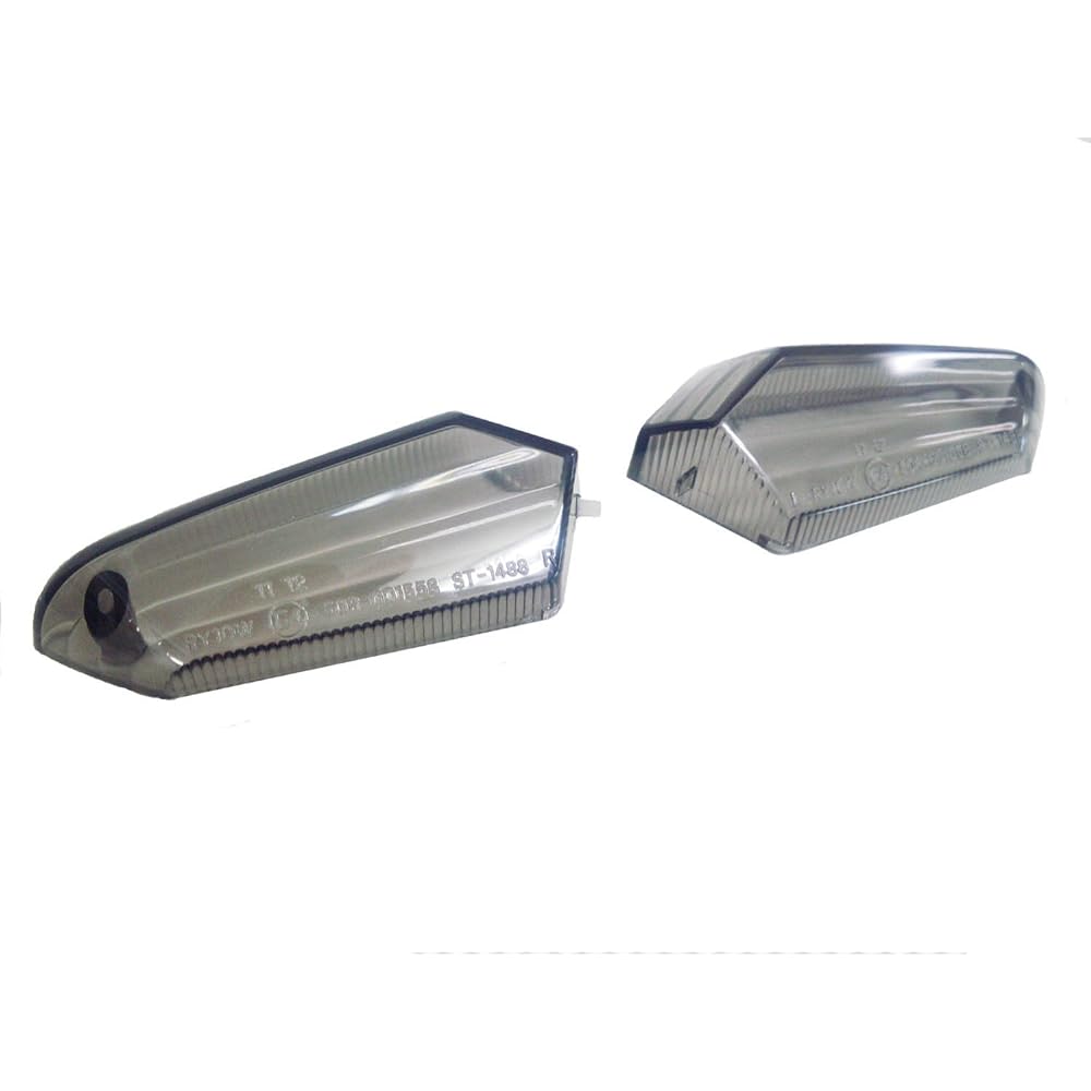 POSH Motorcycle Supplies Smoked Turn Signal Lens ZRX1200DAEG('09~'13) Z800('13) 2 pieces 072079