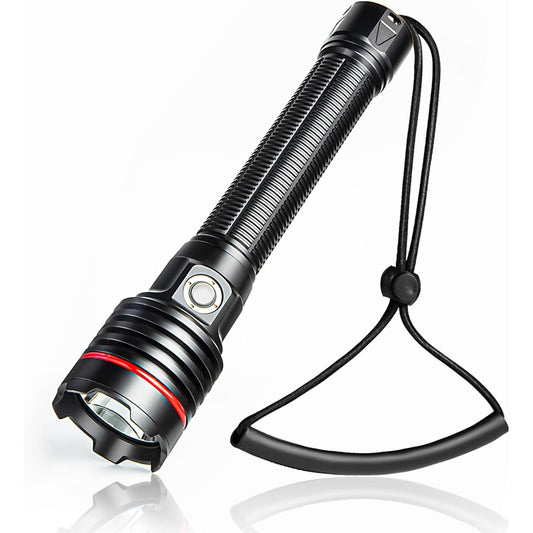 Diving Light, LetonPower 5000 Lumens Underwater Light, 100m Scuba Light, Type C Charging Diving Underwater Light, Spotlight Long Shot Diving Light