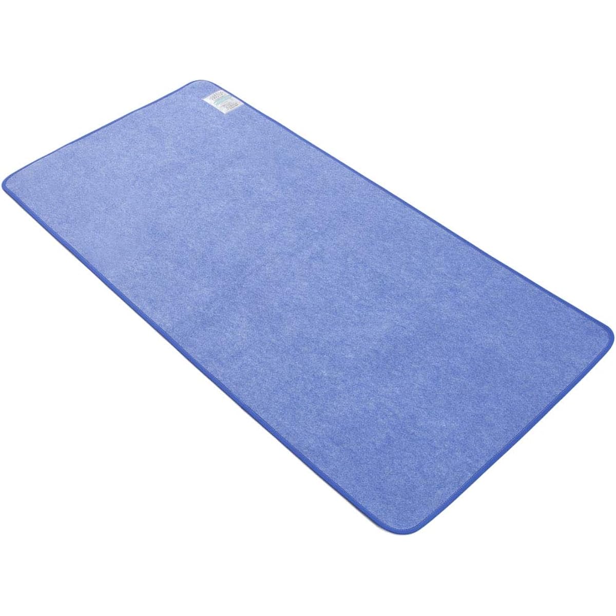Iris Plaza Dehumidifying Sheet King Bed Pad Deodorizing Function Anti-mite Treatment Prevents Moisture and Mold Comes with Moisture Absorption Sensor Just Lay It Dehumidifies Flame Retardant Blue