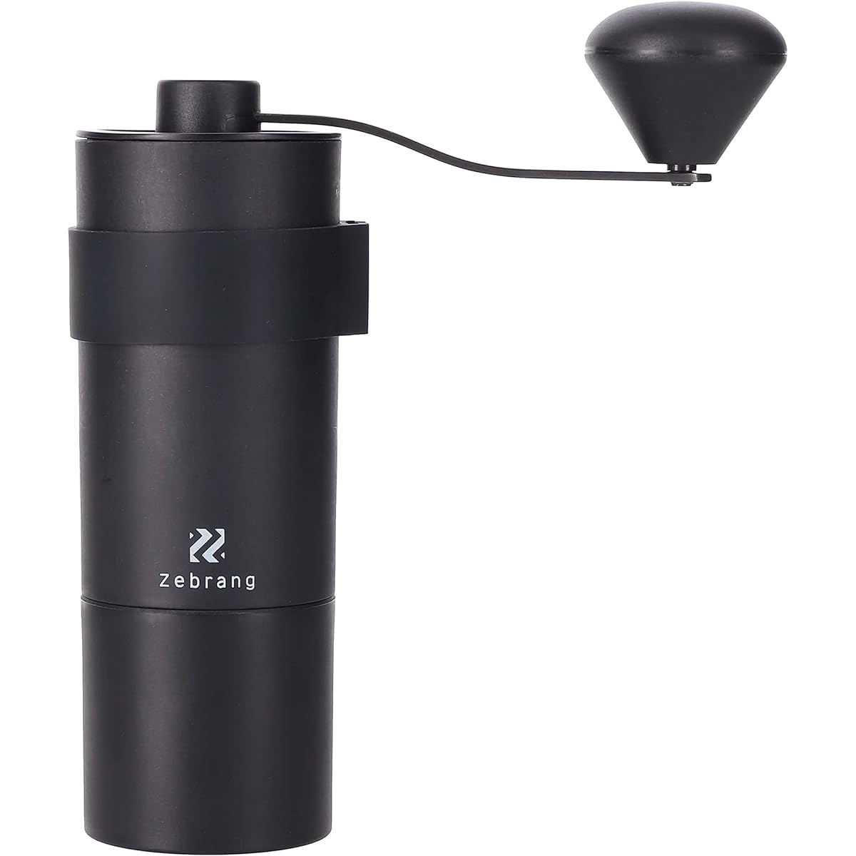 Zebrang Outdoor Camping Stainless Steel Coffee Mill Stainless Steel Cutter ZB-CMS-B Coffee Capacity 20g Coffee Grinder Stainless Steel Blade Adjustable Coarseness Hand Grind Portable Fast