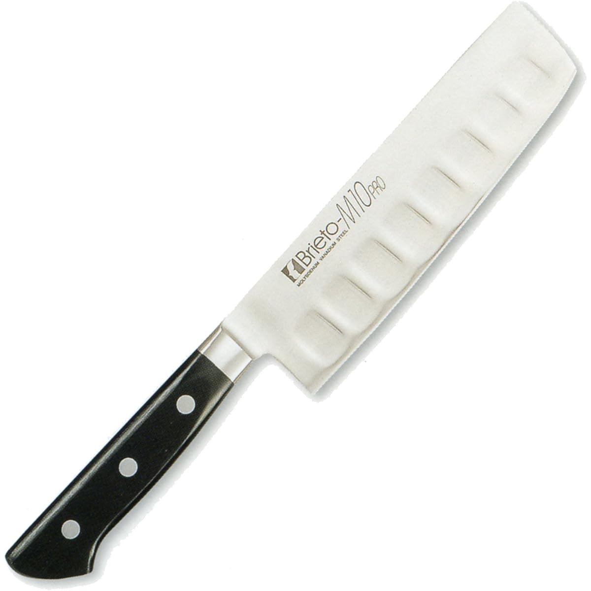 Kataoka Manufacturing Nakiri Knife Silver 160mm Made in Japan Brieto-M10pro Molybdenum Vanadium Steel Depot Processing M1016