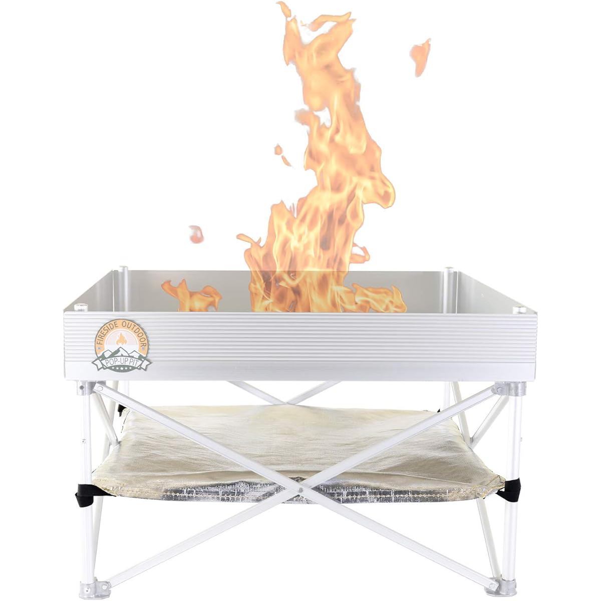 FIRESIDE OUTDOOR Outdoor Camping Bonfire Heat Shield Sheet Heat Shield for Pop at Bit [Genuine Japanese Product] 15204