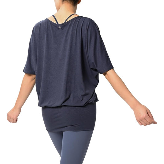 [machikaada] Women's Yoga Wear, Tops, Body Covering, Long Length, Stylish, Cute, Yoga, Fitness