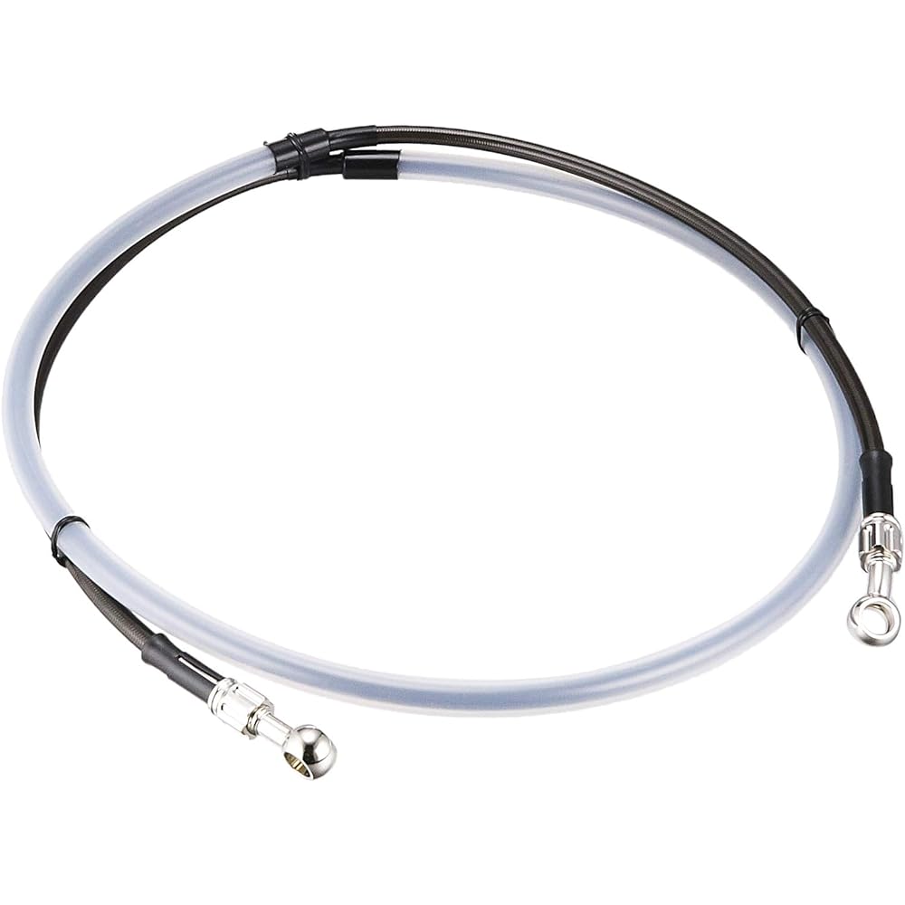 AC Performance Line (AC-PERFORMANCELINE) Brake Hose (Off Road)/Smoke [Socket Plated] [KDX125SR('90-)] For Front