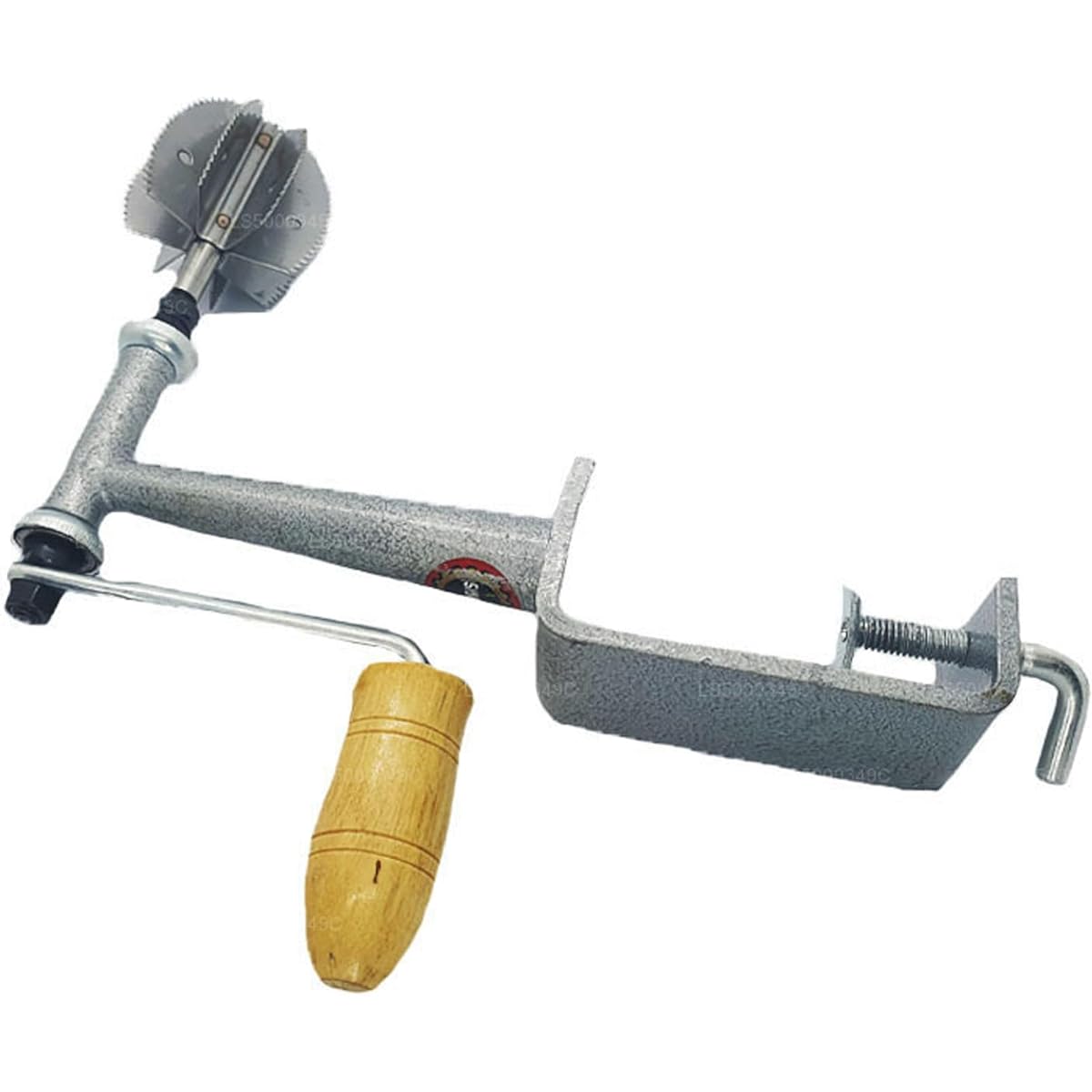 Coconut Grater/Scraper/Shredder (ODIRIS A-8L) - Stainless Steel Blade with 4" Clamp