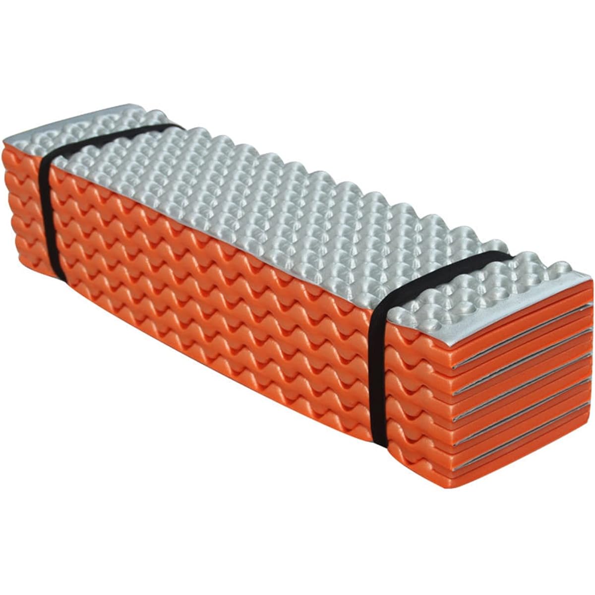 Heavyoff Folding Mat Sleeping Bag Mat Camping Pad Leisure Outdoor Mat Ultra Light Thermal Folding Egg Slot Beach Mat Moisture-proof Camping Mattress Travel, Hiking, Park, Festival