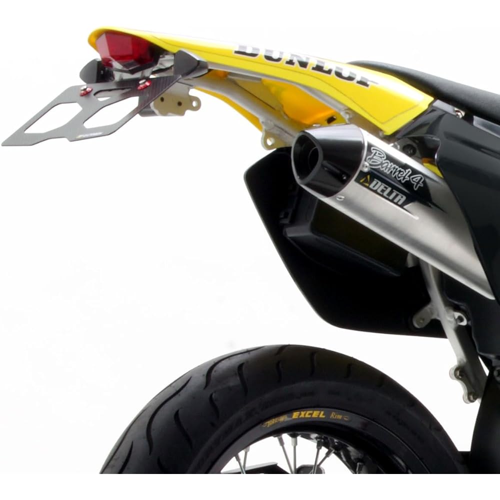MOTOLED Edge Aluminum Holder Kit Red Lens DR-Z400S(00) DR-Z400SM(04-) D45-18-706